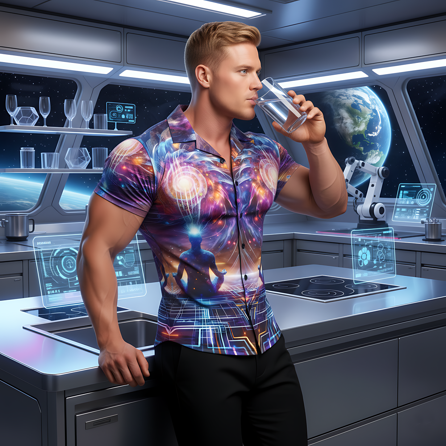 Cosmic Downloads Shirt #10