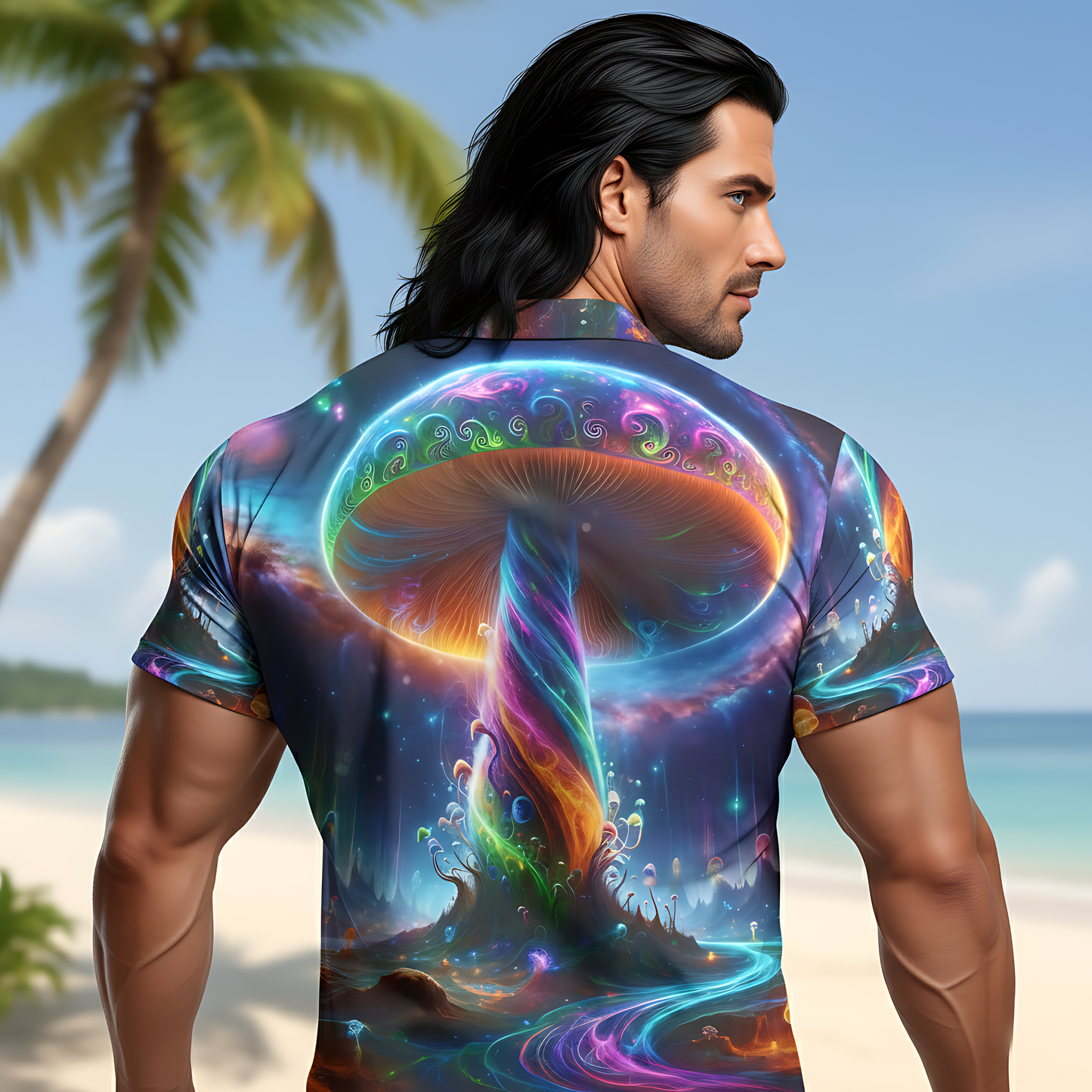 Galactic Mushroom Portal Shirt #1