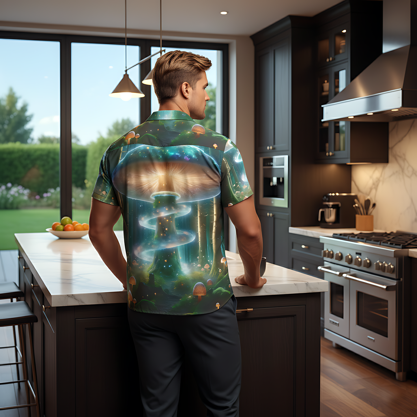 Galactic Mushroom Portal Shirt #2