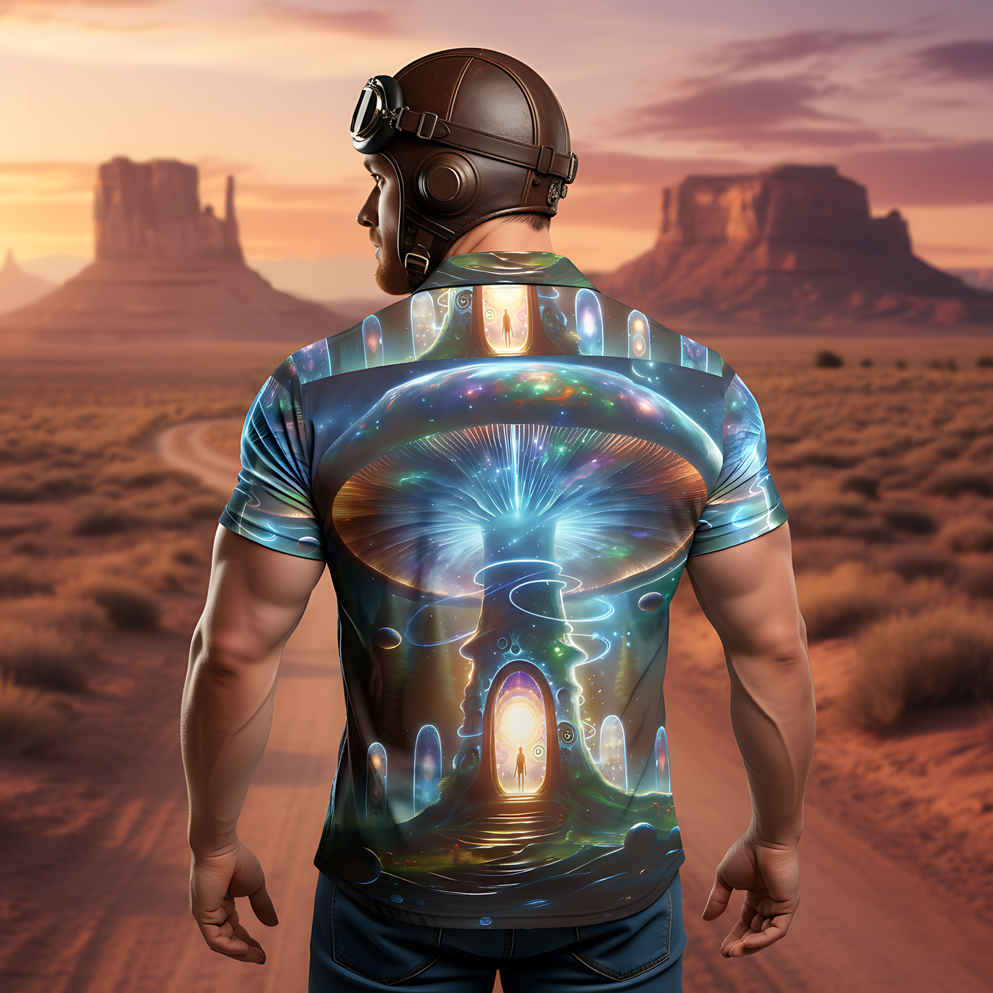 Galactic Mushroom Portal Shirt #3