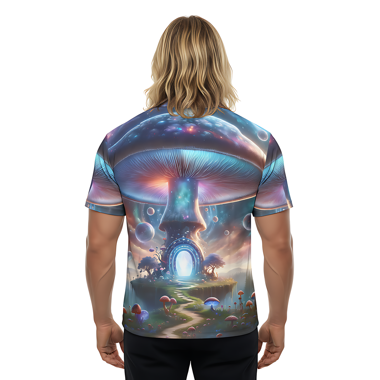 Galactic Mushroom Portal Shirt #4