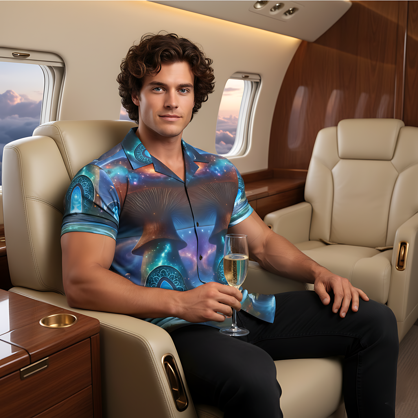 Galactic Mushroom Portal Shirt #5