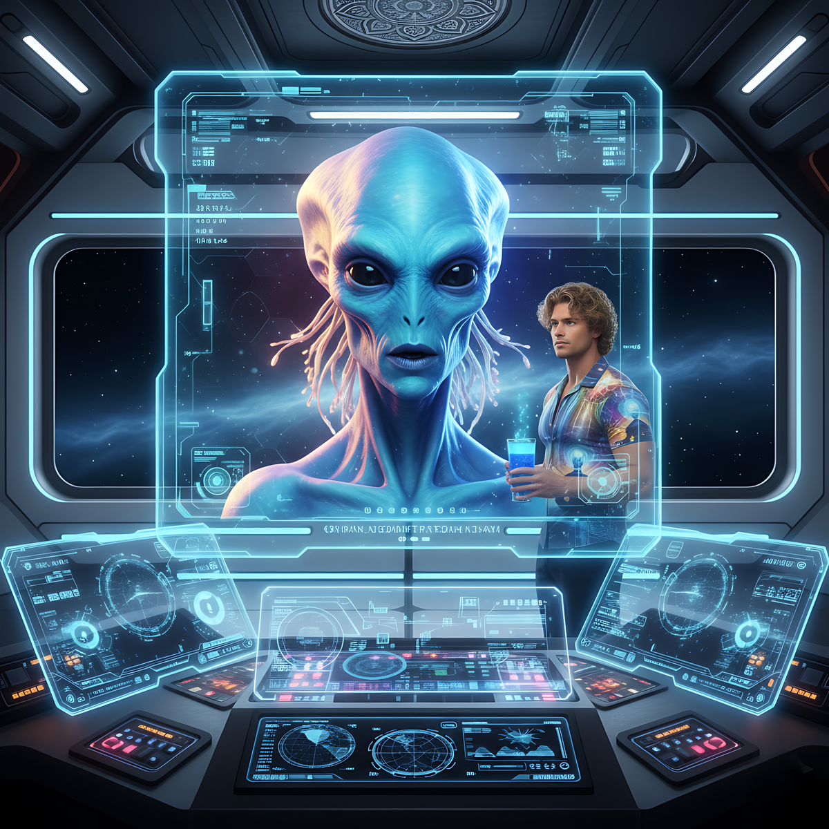 Cosmic Downloads Shirt #6