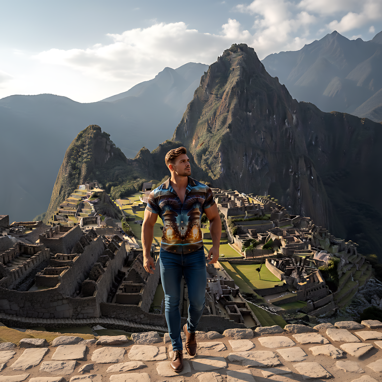 Galactic Mushroom Portal Shirt #6