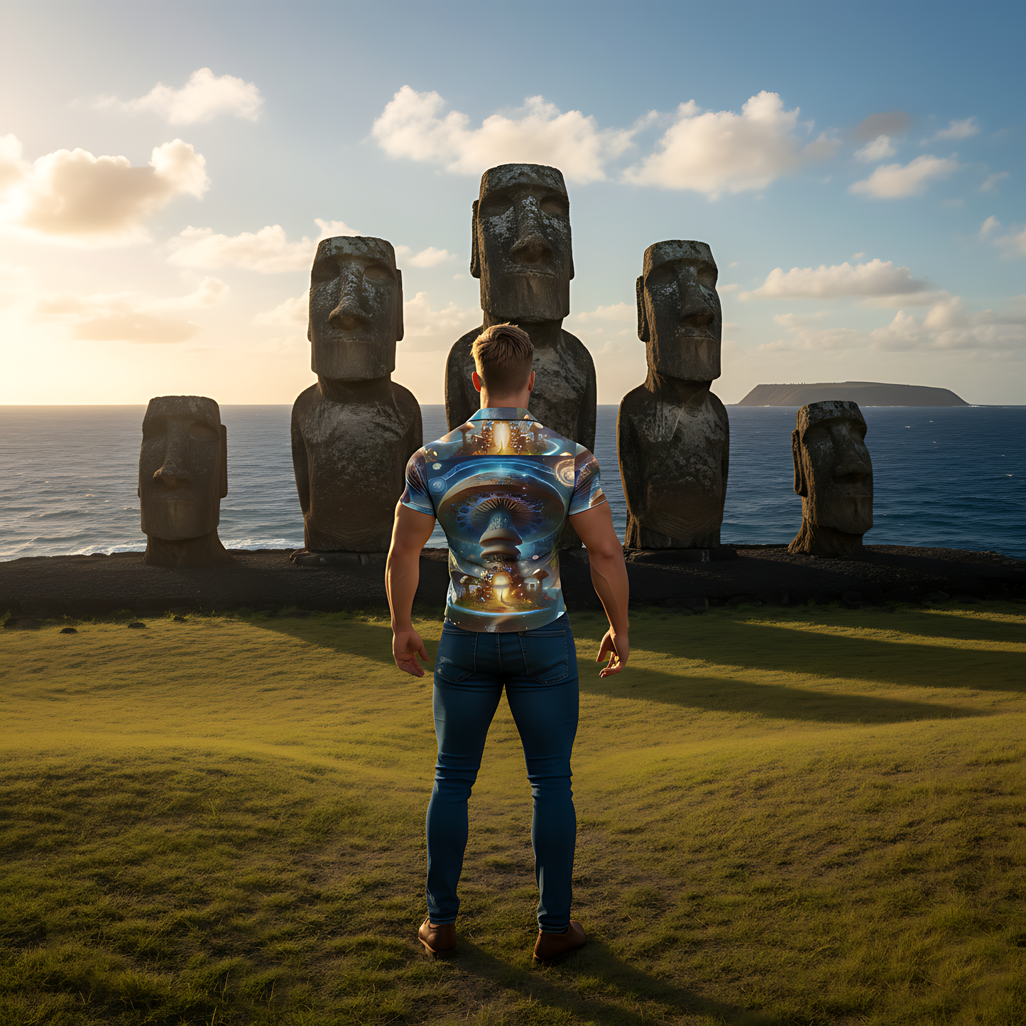 Galactic Mushroom Portal Shirt #6